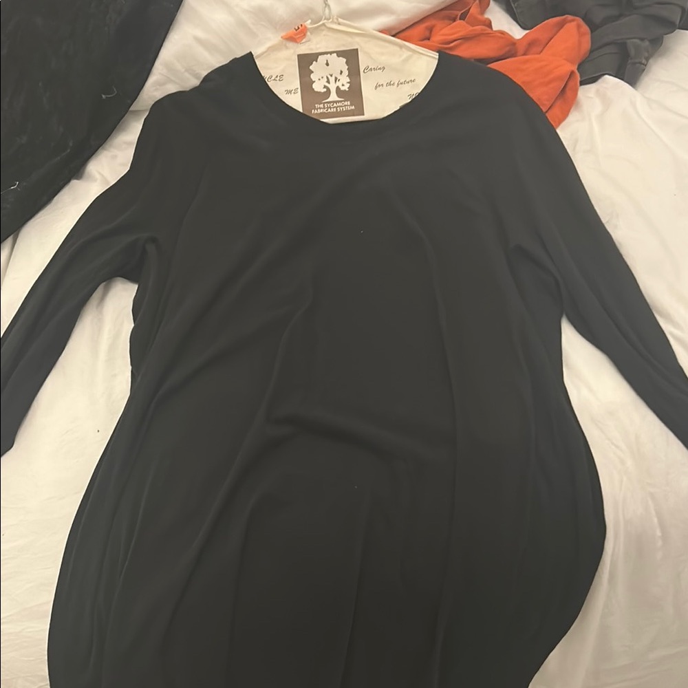 11 By Boris Bidjan Saberi Black Long Sleeve Tee